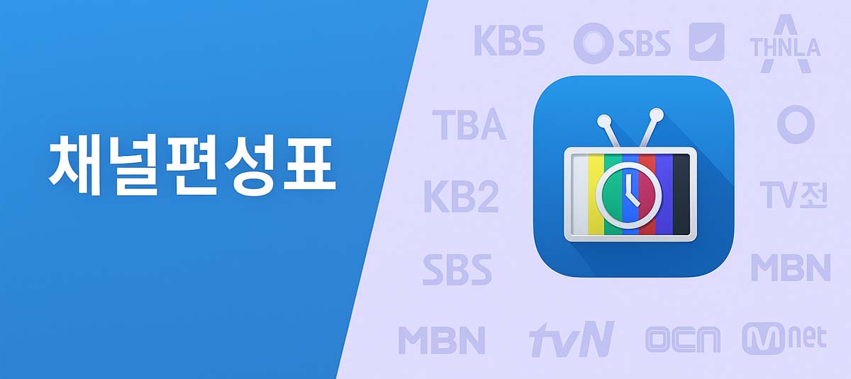 IPTV 220�� ä�� ����ǥ ����